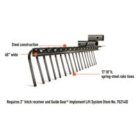 Guide Gear ATV UTV Landscape Rake, 60"