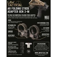Law Tactical AR Folding Stock Adapter GEN-3M