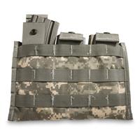 U.S. Military Surplus Triple Mag Pouch, New