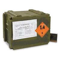 Danish Military Surplus Wood Ammo Box, Like New - 702353, Ammo Boxes & Cans  at Sportsman's Guide