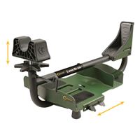 Adjustable tray accommodates various weight types