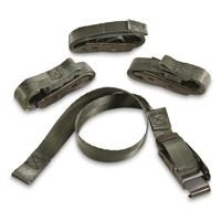 U.S. Military Surplus Locking Straps, 4 Pack, New