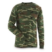 nike men's pro 365 camo print long sleeve shirt