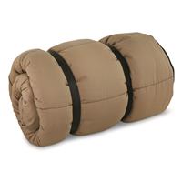 Polyester webbing for easy roll and go