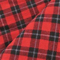 Toasty-warm brushed-cotton flannel lining