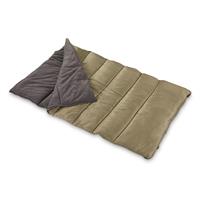 Oversized 50inw. x 80inl. provides sleep space for 2