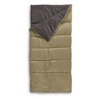 Guide Gear Fleece Lined Double Sleeping Bag, 20°F - 703546, Rectangle ...