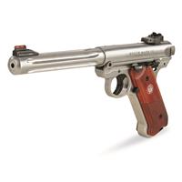 Ruger Mark IV Hunter, Semi-Automatic, .22LR, Rimfire, 6.88" Fluted Bull Barrel, 10+1 Rounds