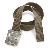 Made of rugged cotton canvas webbing with Plastic buckle