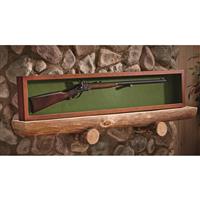 CASTLECREEK Gun Display Case in Walnut finish