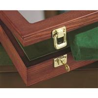 Gold-tone lockable latches