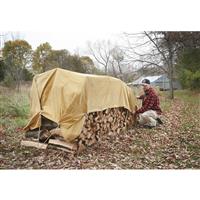 Tough, all-weather protection for firewood, yard equipment, ATVs and more