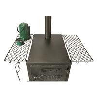 Racks are ideal for keeping utensils and cooking supplies handy