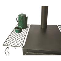 Racks are ideal for keeping utensils and cooking supplies handy