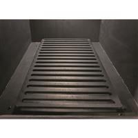 Stove Grate keeps logs off firebox bottom