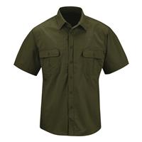 Propper Men's Kinetic Short Sleeved Tactical Shirt, Olive Green