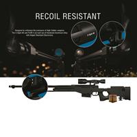 Holds up to the pressure of high caliber weapons