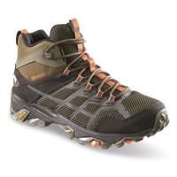 Merrell Men's Moab FST 2 Mid Waterproof Hiking Boots