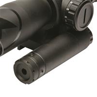 Red or green laser option available