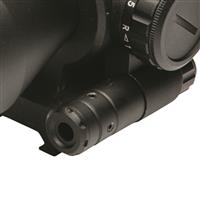 Red or green laser option available
