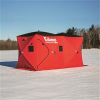IQ™ Insulated fabric is 35% warmer than non-insulated shelters