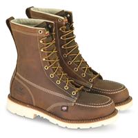 Thorogood Men's American Heritage 8-inch Moc Steel Toe Work Boots