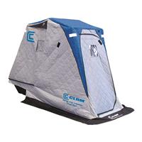 Clam Kenai Pro Thermal Flip Over Portable Ice Fishing Shelter, Weekend  Sportsman