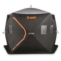Guide GearÂ® 5-Hub Fully Insulated Ice Fishing Shelter