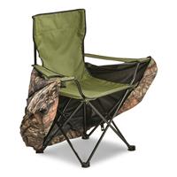 Comfortable chair with cup holder