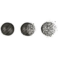 Shatters on impact, which means less ricochet
