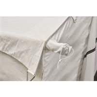 Expandable frame for adding porch (sold separately)