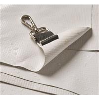 Sturdy clips attach floor to frame corners