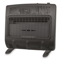 Mr. Heater 30,000-BTU Vent-free Blue Flame Propane Heater, Black