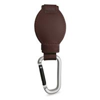 Dakota Leather Field Clip Watch, Brown