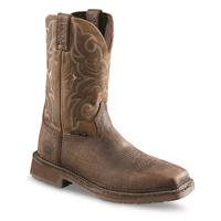 Justin Men's Stampede Amarillo Cactus Square Steel Toe Work Boots