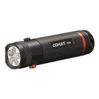 COAST PX20 Dual-Color With Bulls-Eye Spot Beam Flashlight, 315 Lumens