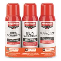 Birchwood Casey 1-2-3 Gun Cleaning Aerosol Value Pack