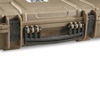 Heavy-duty latches and top carry handle