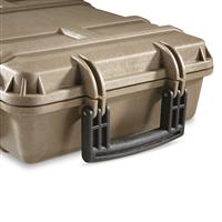 Carry handle on end for rolling in upright position