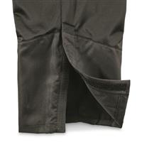 Hook-and-loop leg openings
