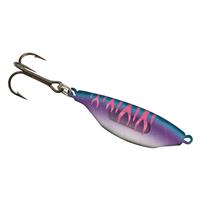 13 Fishing Flashbang Spoon Ice Fishing Lure, 3/8 oz. with 3-Pack Glow Sticks, Sexy Lama