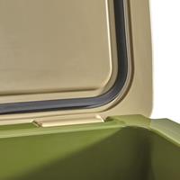 Heavy-duty molded hinges with aluminum rods for long-lasting durability