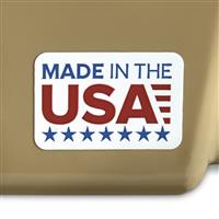 Proudly made in the USA