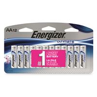 Energizer Ultimate Lithium AA Batteries, 12 Pack