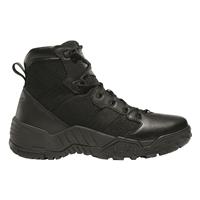 Die-cut mesh panels on top of the foot allow air to circulate, which helps to disperse heat and moisture