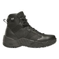 Die-cut mesh panels on top of the foot allow air to circulate, which helps to disperse heat and moisture