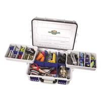 Removable, swivel-glide trays