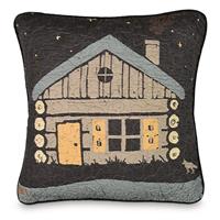 Donna Sharp Moonlit Cabin Decorative Pillow