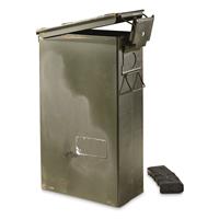 SURPLUS U.S. Military Surplus Waterproof PA-124 60mm Ammo Can, Used
