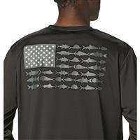 Columbia Men's Terminal Tackle PFG Tribal Fish Shirt – UPF 50 Sun Protection, Moisture-Wicking, Short Sleeve - View #7